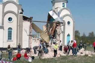 На Тернопільщині розвалилась церква Московського патріархату