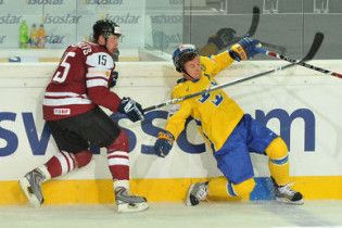 Латвія створила сенсацію на чемпіонаті світу з хокею