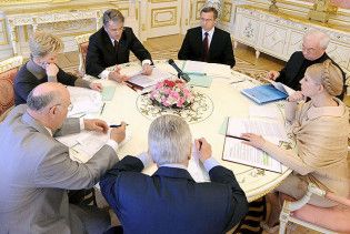Ющенко, Тимошенко і Стельмах погодили свої обов'язки перед МВФ