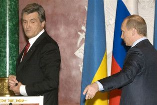 Путін розповів, чим його не влаштовує Ющенко