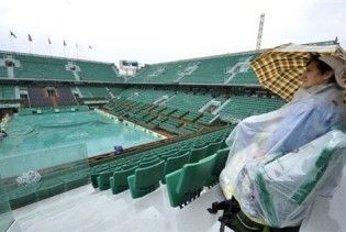 Злива зупинила Roland Garros на дві години