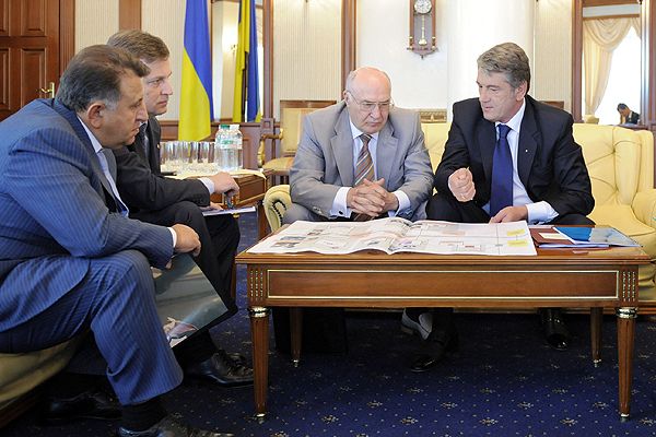Віктор Ющенко, Володимир Стельмах, Валентин Наливайченко