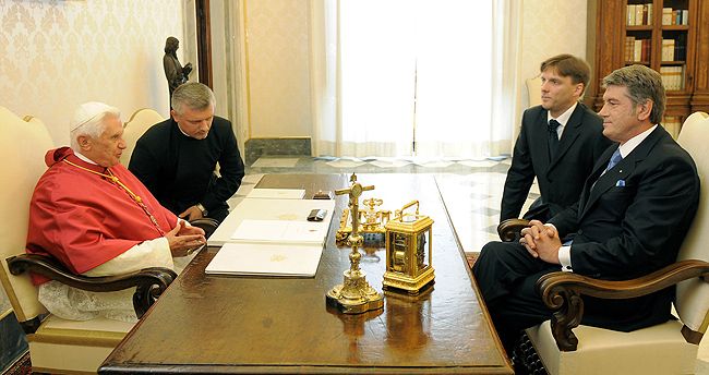 Віктор Ющенко у Ватикані