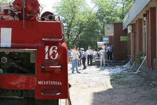 В "Ощадбанку" в Мелітополі спрацювала невідома вибухівка