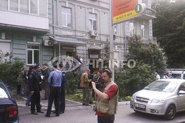Вибух в ліфті київського будинку