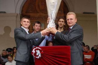 Кубок УЄФА побував у Львові