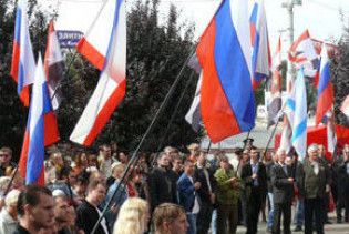 У Сімферополі мітингували проти незалежної України