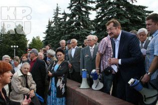 Центр Уфи звільнили від мітингу пенсіонерів