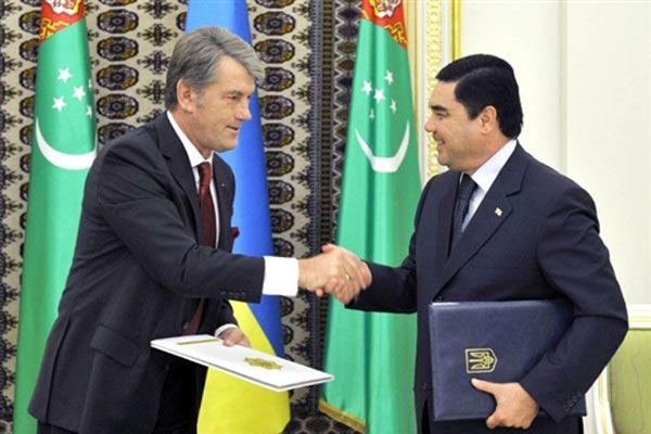 Віктор Ющенко, Гурбангули Бердимухамедов