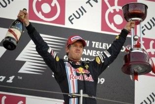 Формула-1. Red Bull святкує перемогу на Гран-Прі Японії