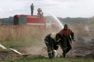 У Чернігівській області горять торфовища