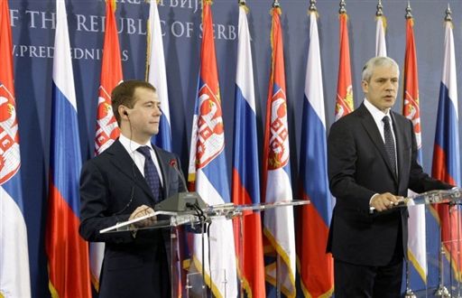 Дмитро Мєдвєдєв та Борис Тадіч