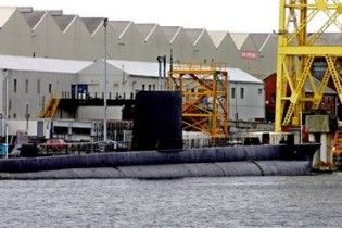 У шотландський порт прибув найбільший атомний підводний човен британських ВМС