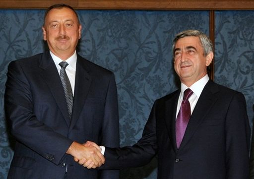 Ільхам Алієв та Серж Сарксян