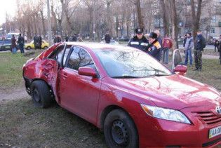 У Києві Toyotа вбила жінку на тротуарі