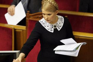 Тимошенко не ініціюватиме позачергові парламентські вибори