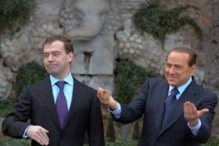 Берлусконі: наша мета - не пропускати газогін через Україну