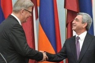 Главу Латвії у Вірменії назвали президентом Росії