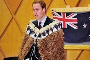 Принц Вільям прийняв виклик маорі