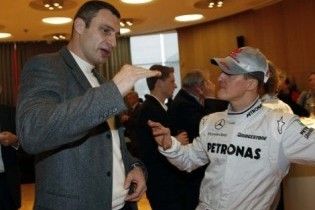 Кличко побажав Шумахеру стати чемпіоном світу у 2010 році