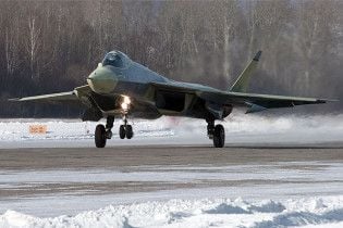 Росія розсекретила зовнішній вигляд винищувача п'ятого покоління