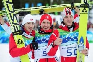 Перше "золото" Олімпіади-2010 поїде у Швейцарію