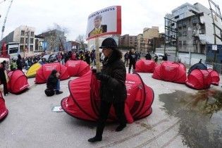 Жебраки Ванкувера розбили у місті власне "олімпійське селище"