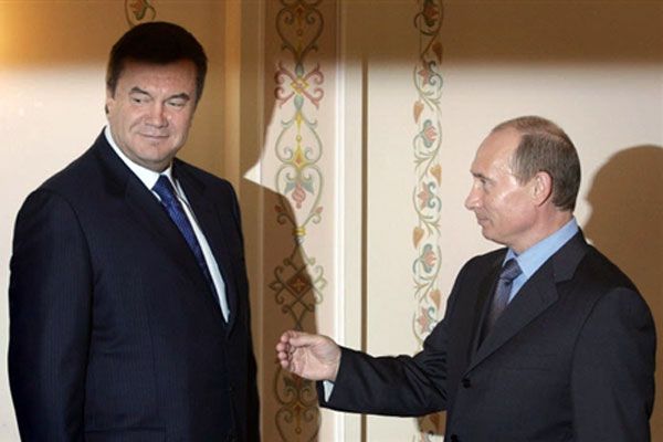 Віктор Янукович, Володимир Путін