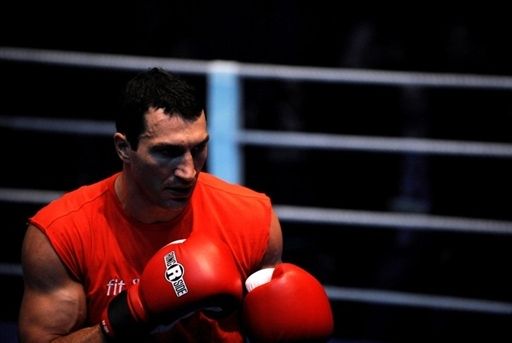 Вікдрите тренування Володимира Кличка і Едді Чемберса