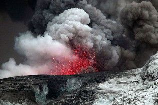 Активність ісландського вулкана знизилася в десять разів