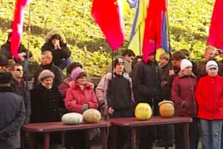 Обурені транспортики і соціалісти зібрали 2 тис людей під Кабміном (відео)