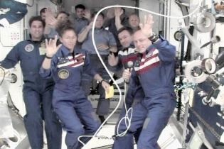 У космосі також відзначали День подяки (відео)