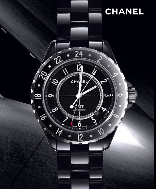 Інкрустований діамантами годинник J12 (Фото: chanel.com)