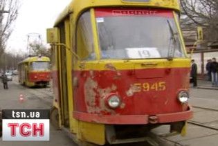 У Миколаєві дощенту згорів трамвай