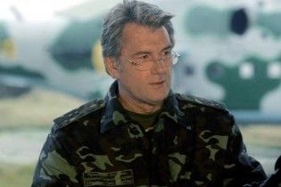 Ющенко: нас не залякати російською зброєю