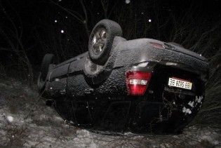Василь Волга потрапив в аварію, агітуючи за Симоненка