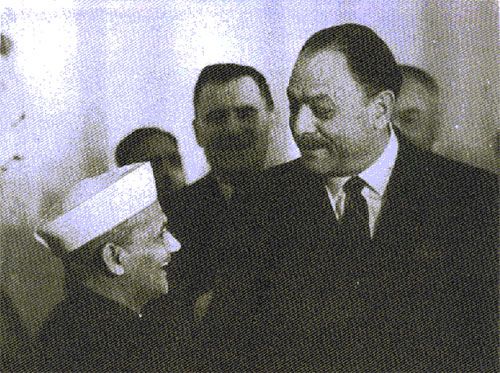 Зустріч Шастрі з Косигіним Фото: indianjournals.com