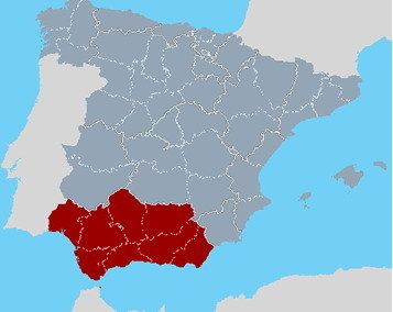 Розташування Андалузії (Фото: www.innovating-regions.org)