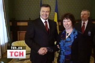 Глава дипломатії ЄС вперше після інавгурації Януковича відвідає Київ