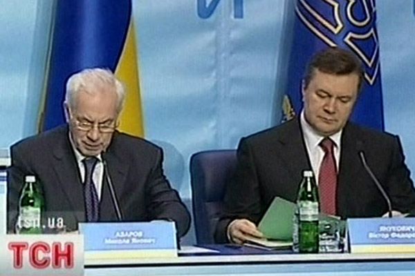 Віктор Янукович та Микола Азаров