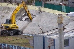 У Києві зносять велотрек