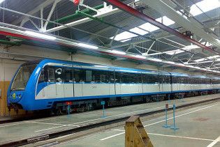 З київського метро зник потяг вітчизняного виробництва