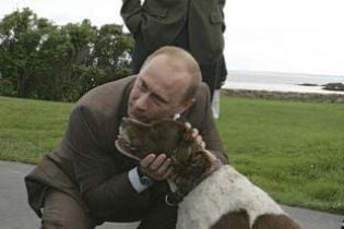 Путін впіймав рибу