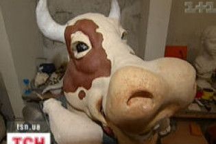 У столиці встановлять пам'ятник антикризовій корові