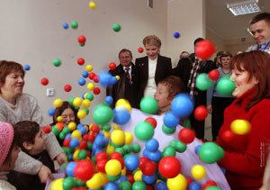 Юлія Тимошенко з дітьми (Фото: www.tymoshenko.com.ua)