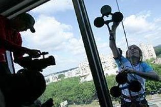 "Людина – павук" підкорює Київ