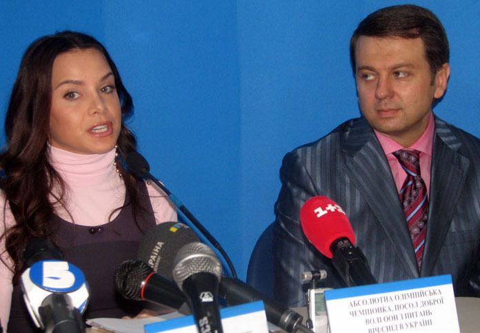 Лілія Подкопаєва та Тимофій Нагірний