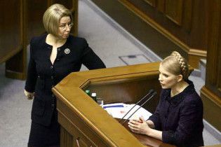 Герман побачила злий погляд Тимошенко