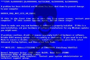Серед Windows 7 поширюються "чорні екрани смерті"