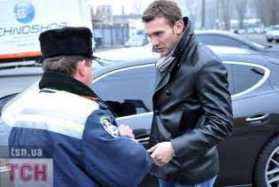 ДАІ назвала винуватця ДТП за участю Шевченка